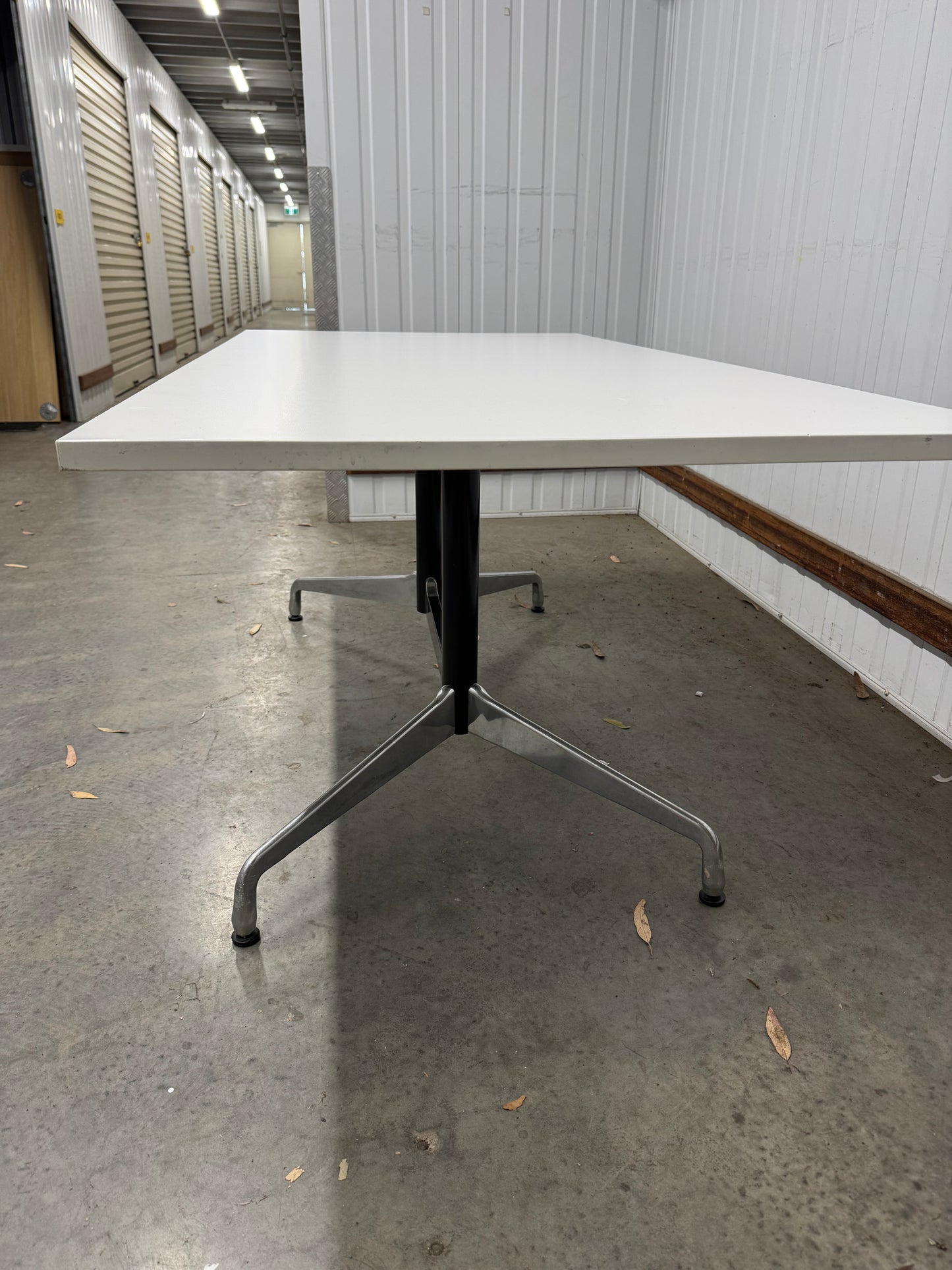 Genuine Herman Miller Eames Rectangular Segment Base Boardroom Table