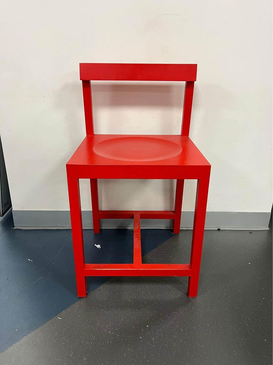 Schiavello Toro Low Bar Stool - Red