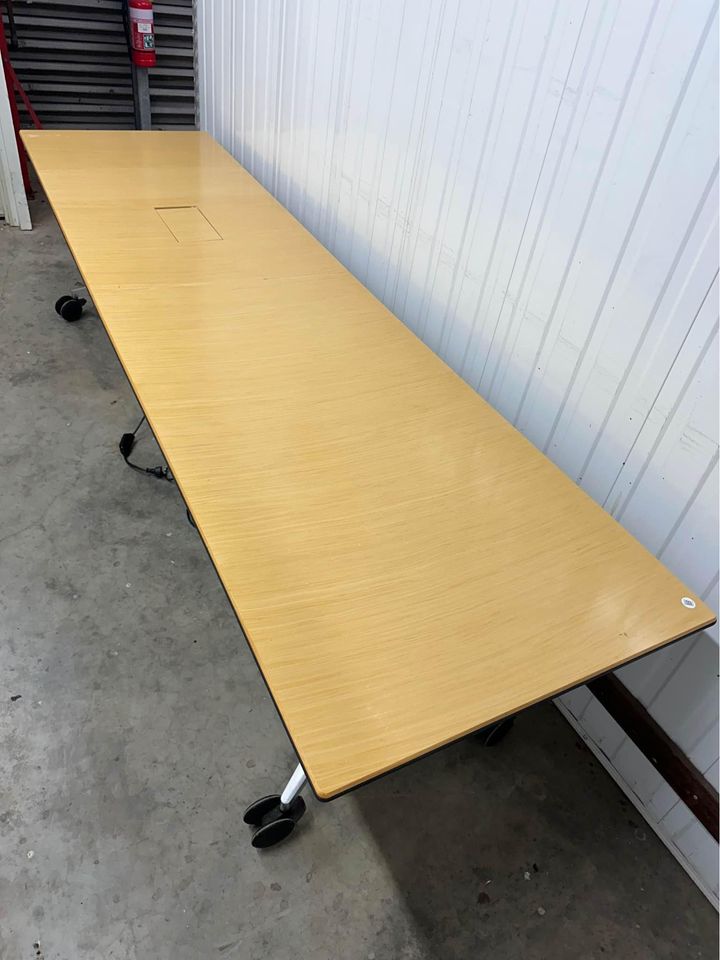 Wilkhahn Confair 440 conference room folding table 3000x800 (RRP $8000)