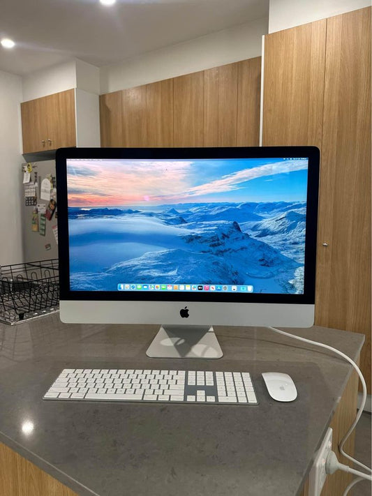 Custom Build 2020 Apple 27 inch iMac 3.6GHz i9 10 Core, 32GB RAM, 16GB Graphics, 500GB SSD