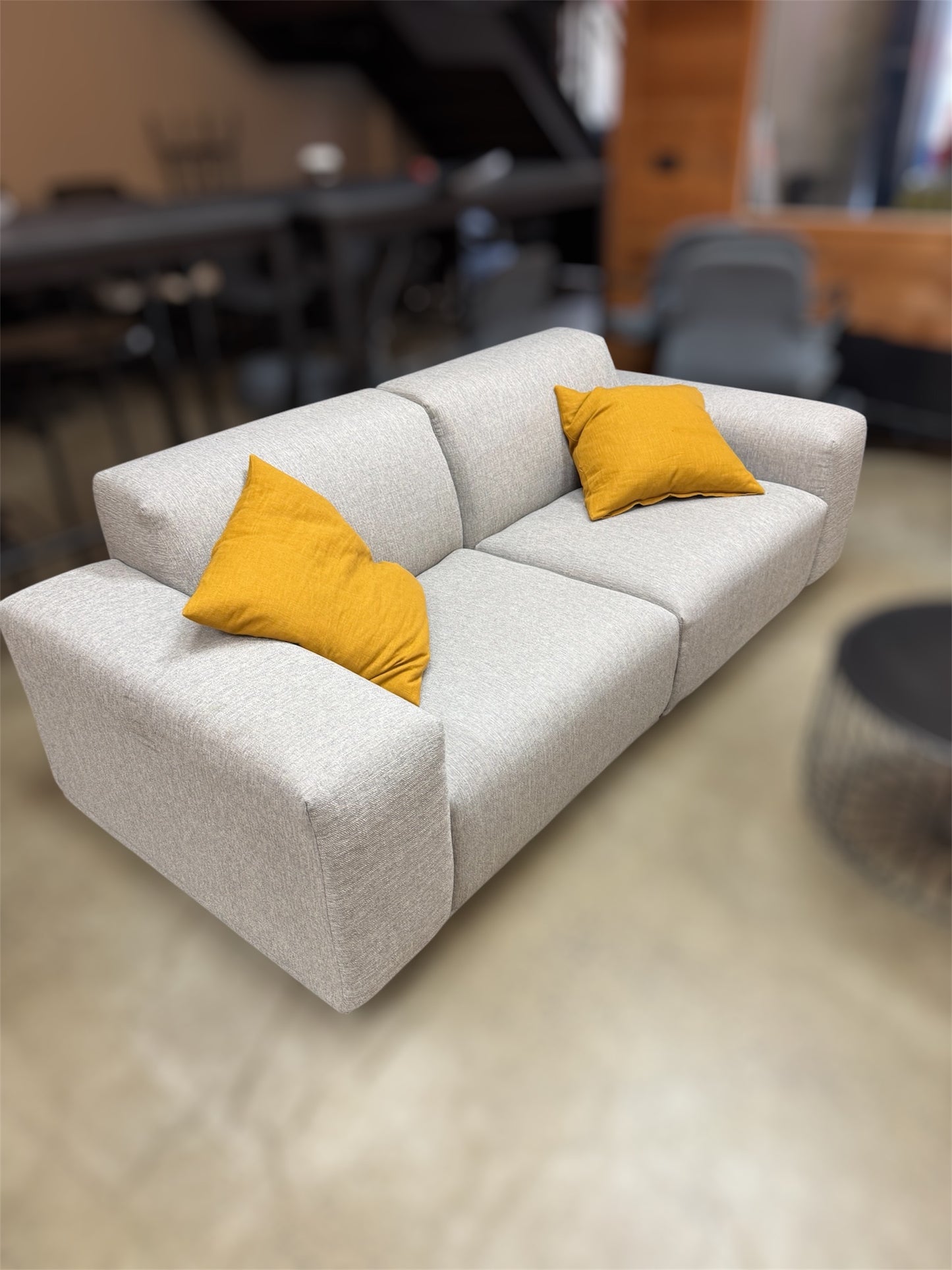 Castlery Todd Grey 2 seater sofa couch