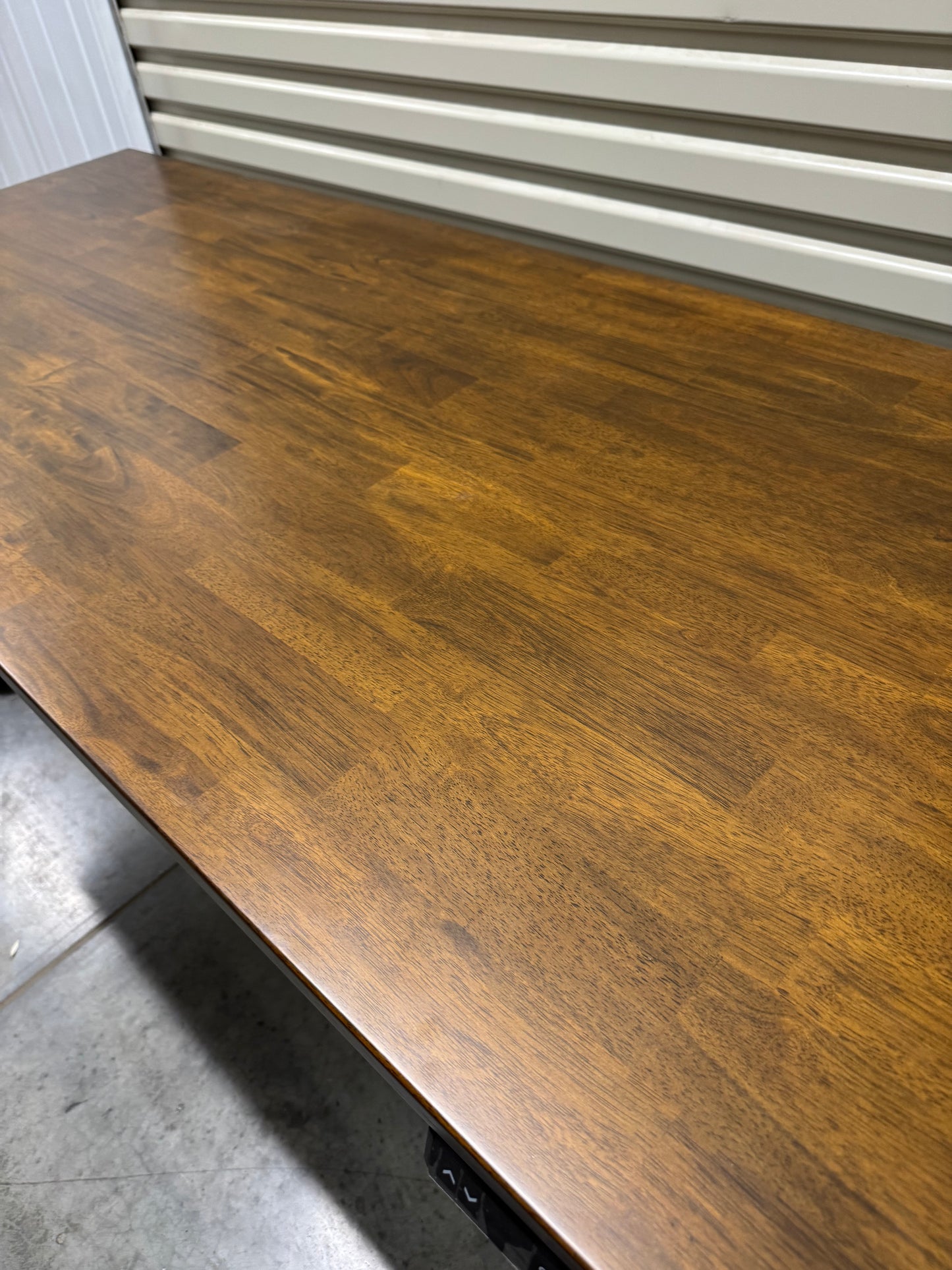 New Standing desk Black base / Walnut table top 1800x750