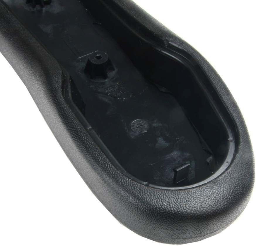 Underside view of Herman Miller Aeron replacement arm pad showing mounting points