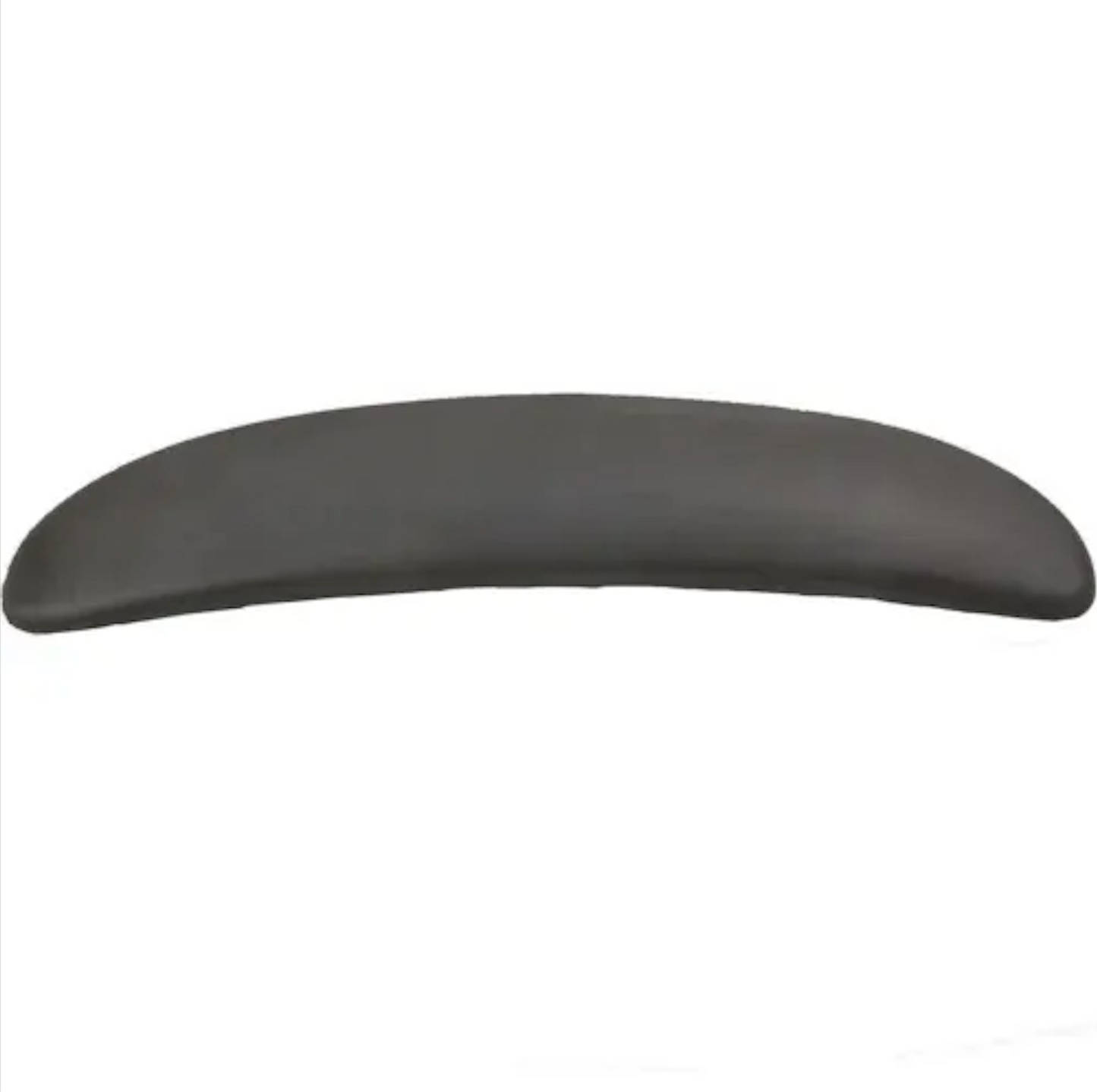 Grey replacement seat foam for Herman Miller Aeron chair, front view.