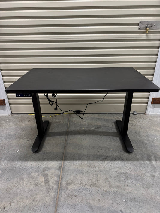 New Standing Desk Black base / Black table top 1200 x 750