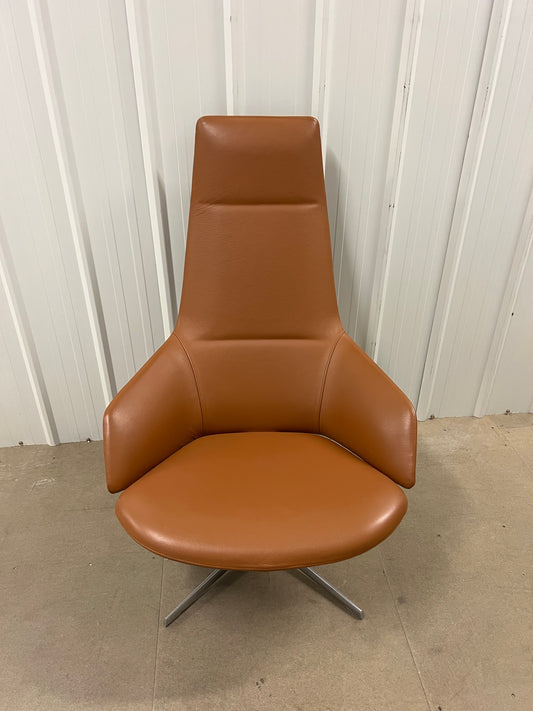 Arper Aston Lounge Armchair - Brown